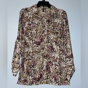 👢Women's Relativity Multicolor Printed Blouse